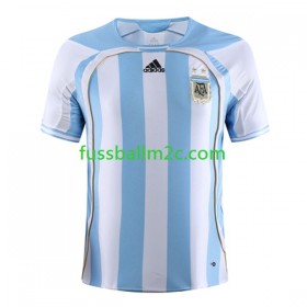 Fußballtrikots Argentinien 2006 Retro Heim Trikotsatz